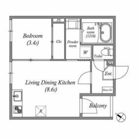 Wood Garden Ⅱの間取り