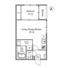 Wood Garden Ⅱの間取り