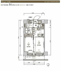 メインステージ浮間舟渡の間取り