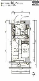 メインステージ浮間舟渡の間取り
