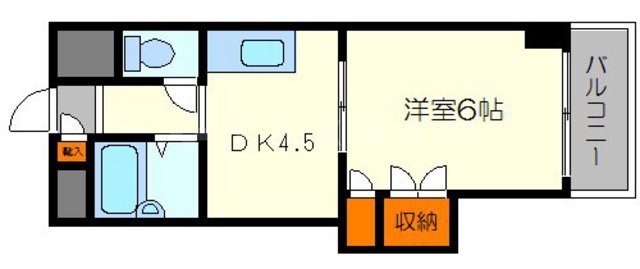 第2東三国グランドハイツ北の間取り