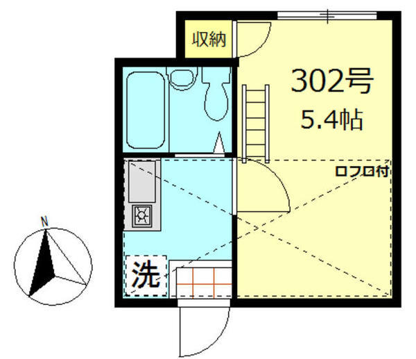 オリンピア亀戸の間取り