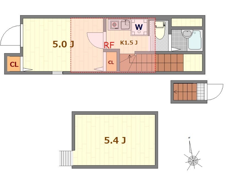AMATERRACE南大泉の間取り