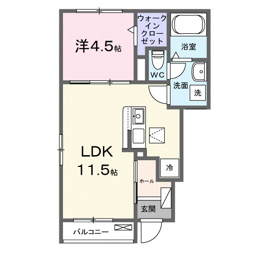 ヒカルサ藤枝兵太夫の間取り