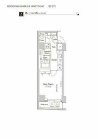 アーバンコア日本橋の間取り