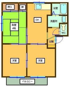 ピーチピットBの間取り