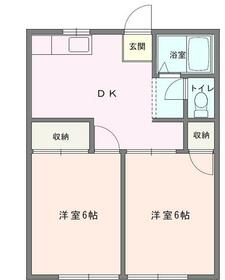 シティハイム中野の間取り
