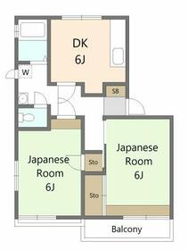 グランドヒル岡上Aの間取り