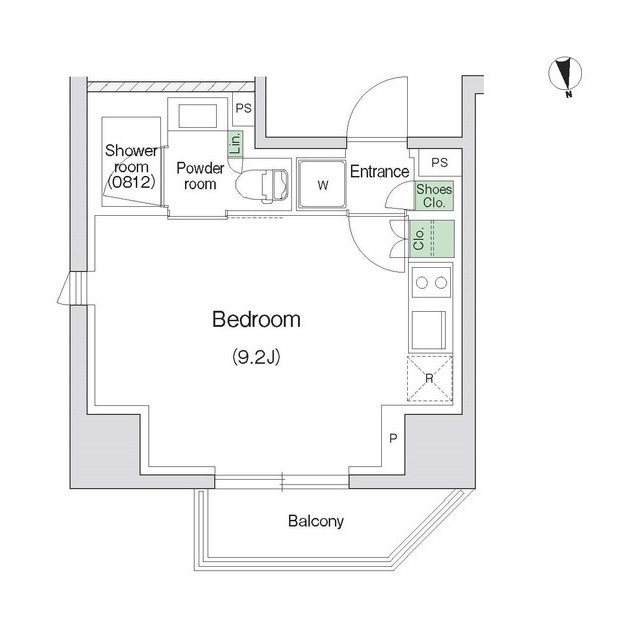 スタイリオ川崎の間取り