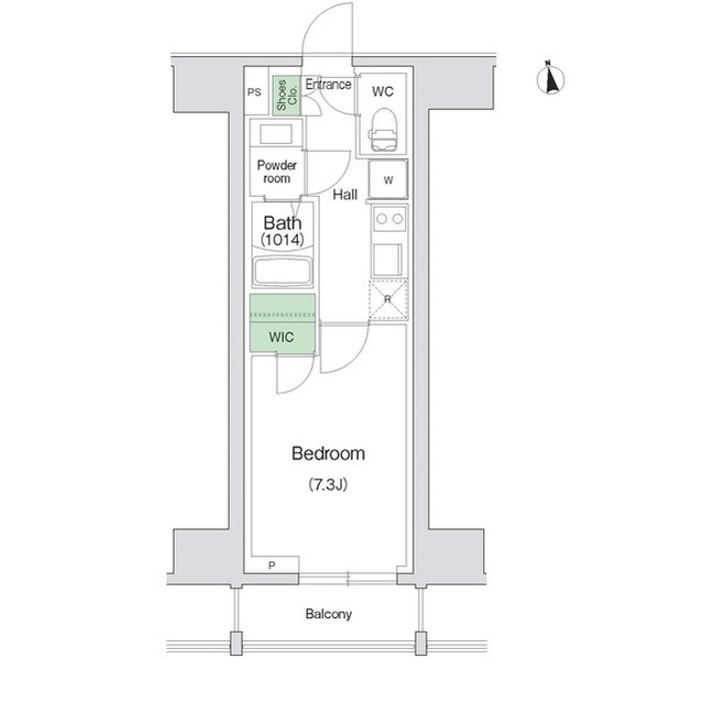 スタイリオ川崎の間取り