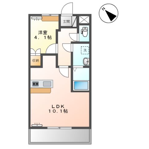 トレゾアの間取り