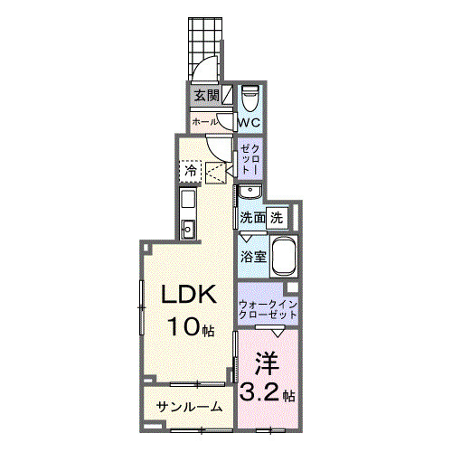 グラースフルールの間取り