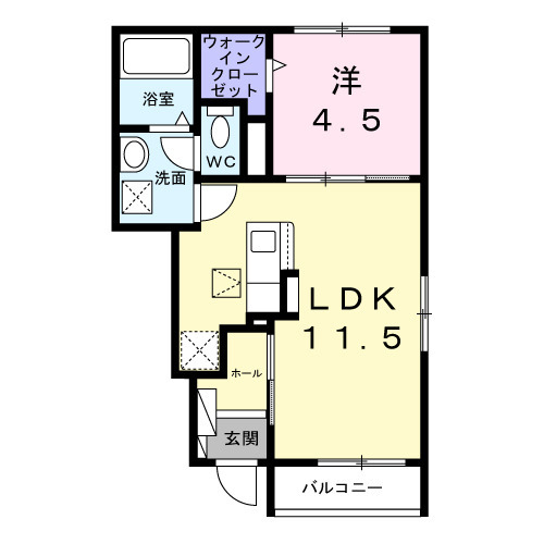 TST FUSOの間取り