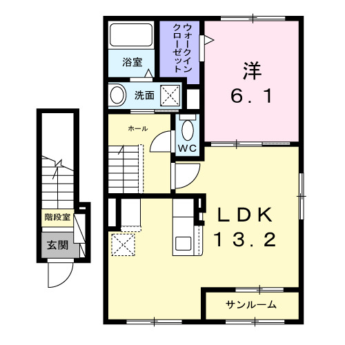 TST FUSOの間取り