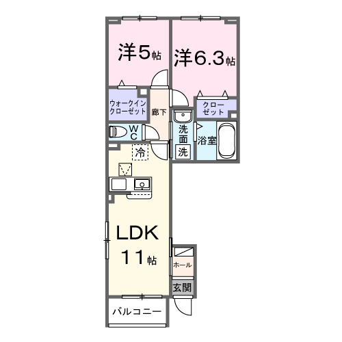 スロノスの間取り