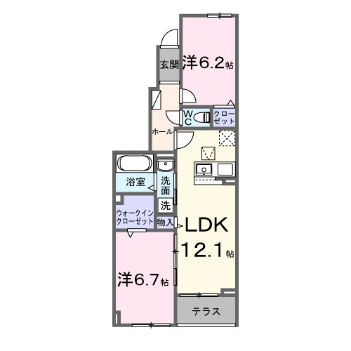 ソラリスの間取り