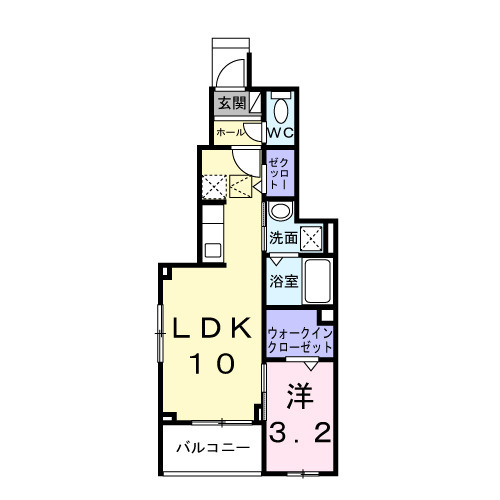 グランスイート横手南の間取り