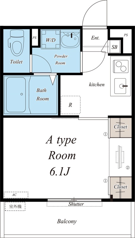リブリ・グリーン東新小岩の間取り