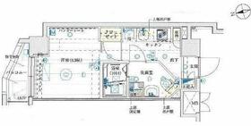 ル・リオン南大井・708号室の間取り