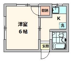 コーポAMIの間取り