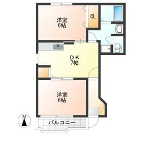 スイートシーズン Ⅱの間取り