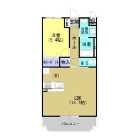 三河江曽島の間取り