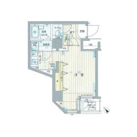 フォレシティ六本木の間取り