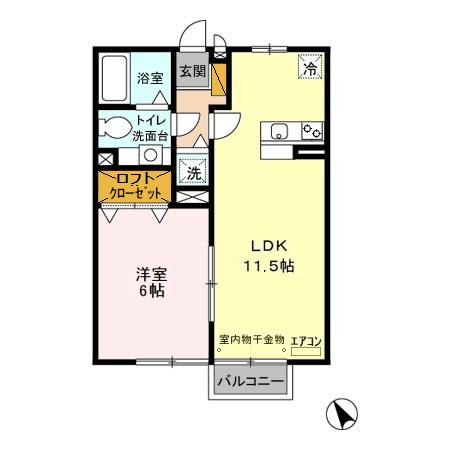 プチ・エトワールの間取り