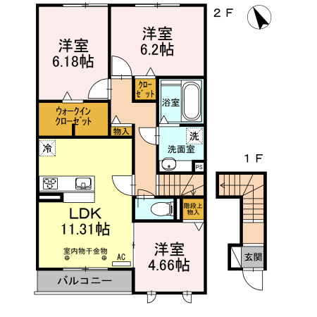 グラン・レオーネの間取り