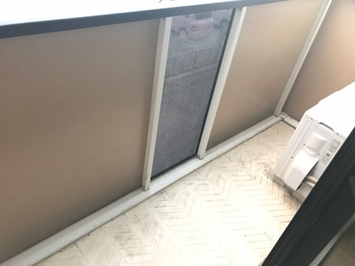 12/22 バルコニー