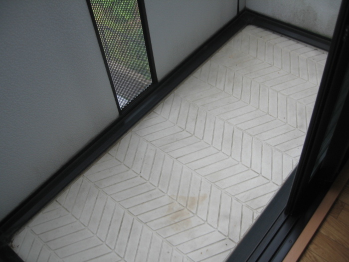 12/25 バルコニー