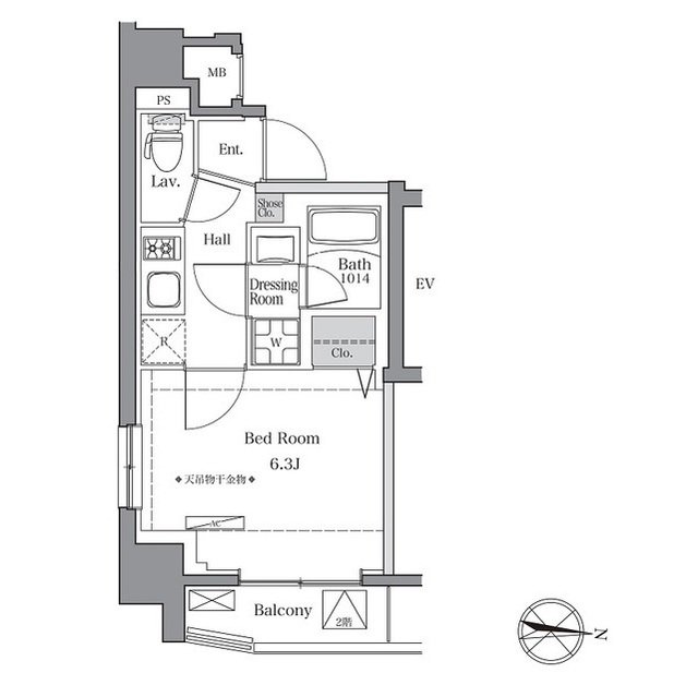 BluRock東品川の間取り