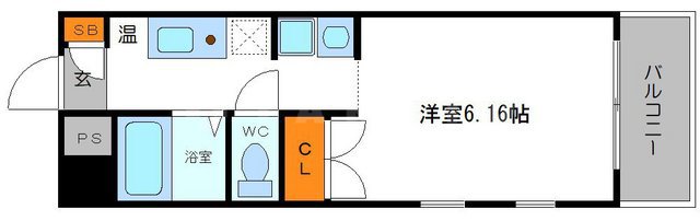 ウイニング・パラ江坂の間取り