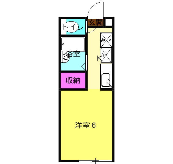 ロッシェル中央林間第９の間取り