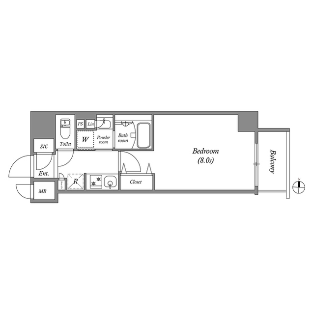 ルネサンスコート錦糸町の間取り