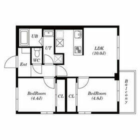 Doggy Dance Shakujii-koenの間取り