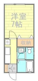 朝奈美ハイツの間取り