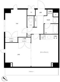 ルーブル三田の間取り
