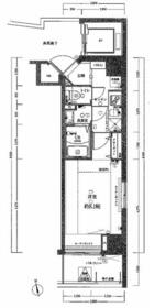Rising place桜木町三番館の間取り