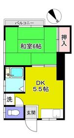 橘ハイツの間取り