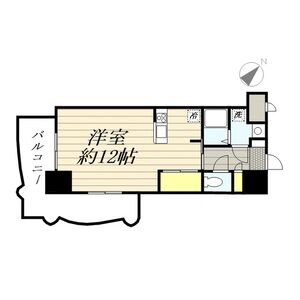 ロイヤル博多駅前・0201号室の間取り