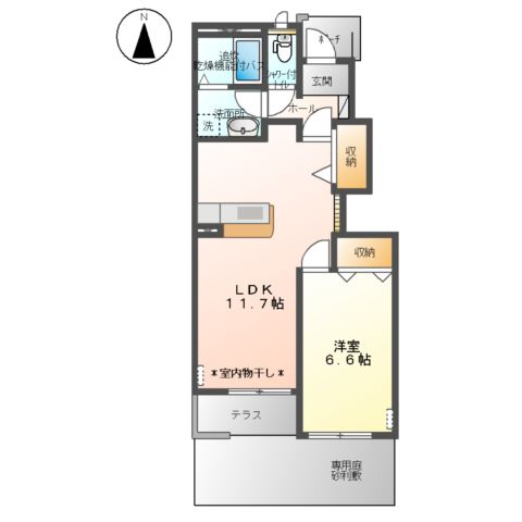 サンハイツの間取り