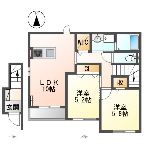 Bella Luceの間取り