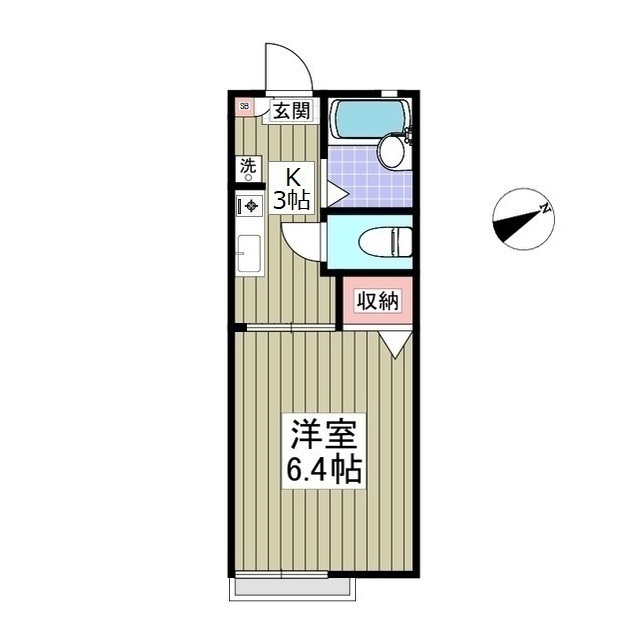 エーデル西都賀の間取り