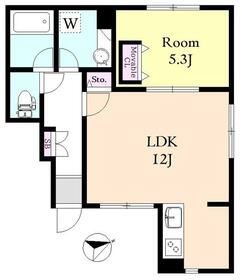 サンヴィアーレ芦花の間取り