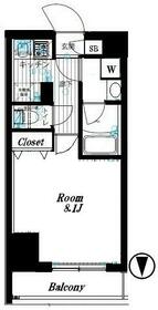メインステージ新御徒町の間取り