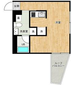 モンクレ桜新町・303号室の間取り