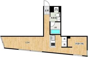 モンクレ桜新町・102号室の間取り