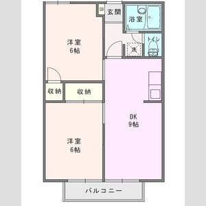ハイツカテリーナⅠの間取り