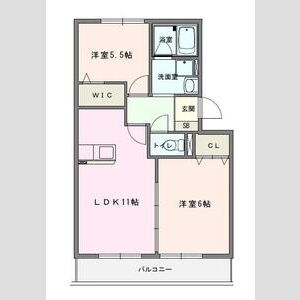 エクレールBの間取り